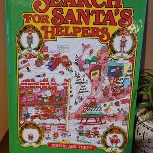 Search For Santa's Helpers Book